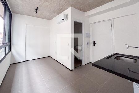 Sala/Cozinha de apartamento para alugar com 1 quarto, 24m² em Cerqueira César, São Paulo
