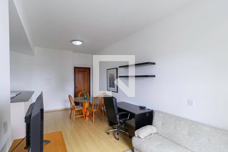 Sala/Cozinha de apartamento à venda com 1 quarto, 48m² em Funcionários, Belo Horizonte