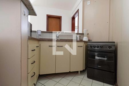 Sala/Cozinha de apartamento à venda com 1 quarto, 48m² em Funcionários, Belo Horizonte