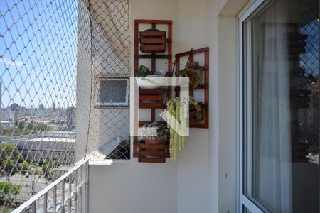 Varanda da Sala de apartamento para alugar com 2 quartos, 72m² em Jardim, Santo André