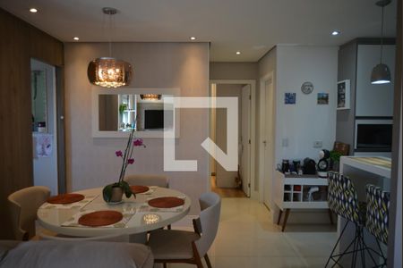 Sala de apartamento para alugar com 2 quartos, 72m² em Jardim, Santo André