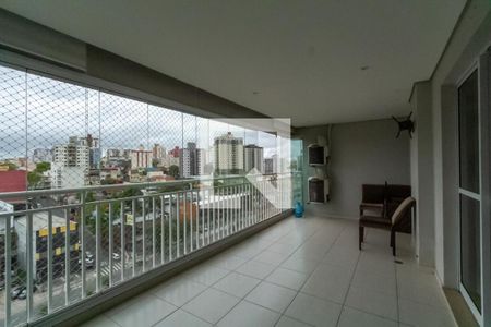 Varanda Gourmet de apartamento à venda com 3 quartos, 155m² em Centro, São Bernardo do Campo