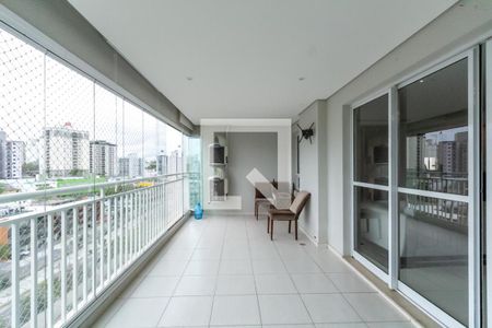 Varanda Gourmet de apartamento à venda com 3 quartos, 155m² em Centro, São Bernardo do Campo