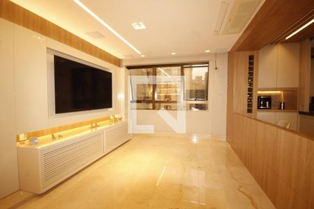 Sala de apartamento à venda com 4 quartos, 143m² em Funcionários, Belo Horizonte