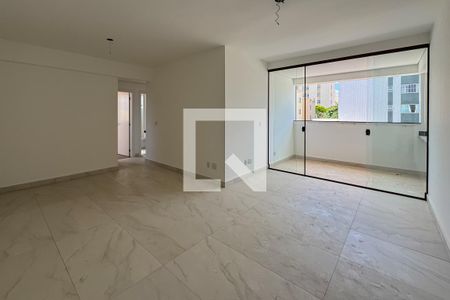 Sala de apartamento à venda com 3 quartos, 92m² em Sagrada Família, Belo Horizonte