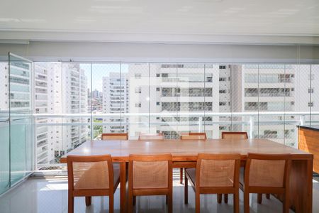 Varanda Gourmet de apartamento à venda com 3 quartos, 135m² em Cerâmica, São Caetano do Sul
