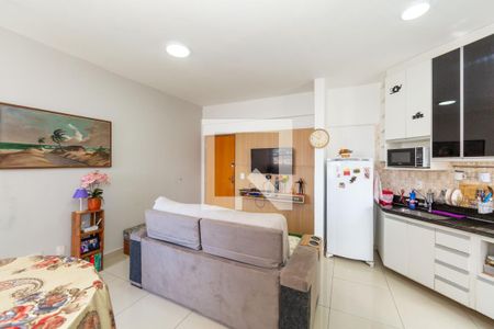 Sala de apartamento à venda com 2 quartos, 47m² em João Pinheiro, Belo Horizonte