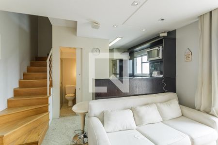 Sala de apartamento para alugar com 1 quarto, 76m² em Itaim Bibi, São Paulo