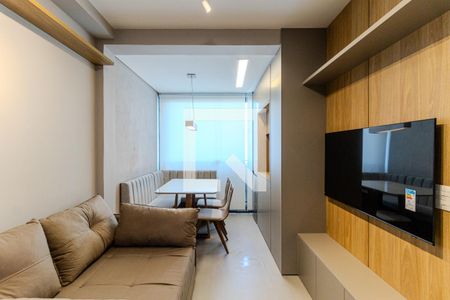 Sala de apartamento para alugar com 1 quarto, 34m² em Consolação, São Paulo