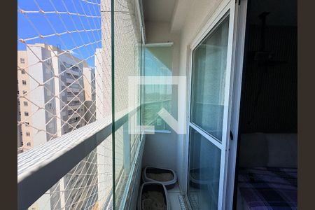 Varanda  de apartamento para alugar com 2 quartos, 47m² em Ponte Sao Joao, Jundiaí