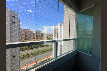 Varanda  de apartamento para alugar com 2 quartos, 47m² em Ponte Sao Joao, Jundiaí