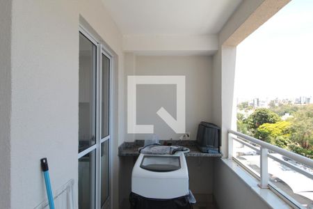 Varanda da Sala de apartamento à venda com 2 quartos, 60m² em Ouro Preto, Belo Horizonte