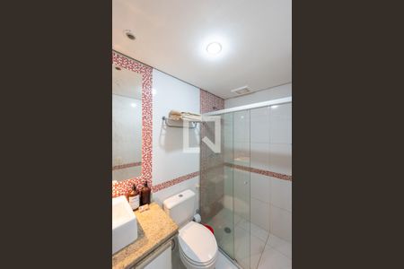 Banheiro Social de kitnet/studio para alugar com 1 quarto, 57m² em Vila Clementino, São Paulo