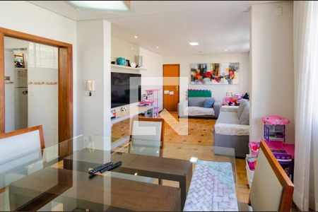 Sala de apartamento à venda com 3 quartos, 116m² em Gutierrez, Belo Horizonte
