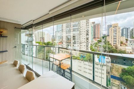Varanda gourmet de apartamento à venda com 2 quartos, 120m² em Paraíso, São Paulo