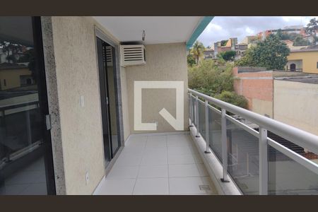 Varanda de apartamento à venda com 4 quartos, 198m² em Pechincha, Rio de Janeiro