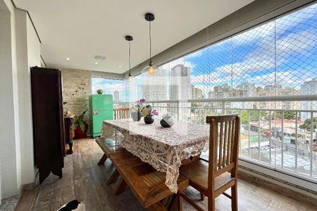 Varanda de apartamento à venda com 3 quartos, 108m² em Vila Alexandria, São Paulo