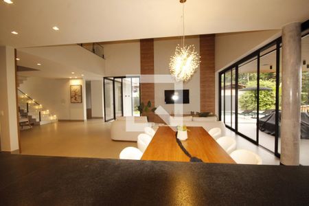 Sala de casa de condomínio à venda com 4 quartos, 523m² em Condados da Lagoa, Lagoa Santa