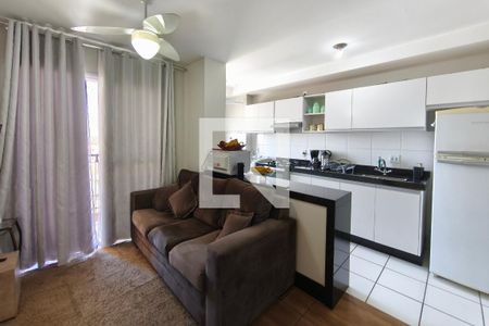 Sala de apartamento para alugar com 2 quartos, 60m² em Jardim Nossa Senhora de Fatima, Campinas