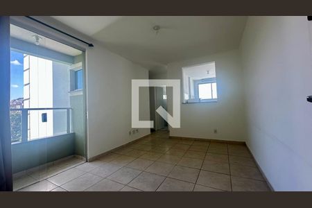 Sala de apartamento para alugar com 2 quartos, 52m² em Castelo, Belo Horizonte