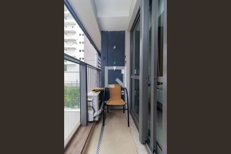 Varanda de kitnet/studio à venda com 0 quarto, 24m² em Brooklin, São Paulo