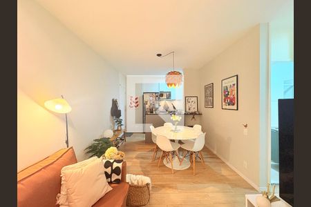 Sala de apartamento à venda com 3 quartos, 66m² em Vila Municipal, Jundiaí