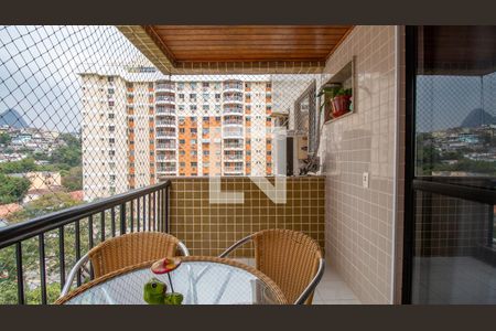 Sala Varanda de apartamento à venda com 3 quartos, 107m² em Tijuca, Rio de Janeiro