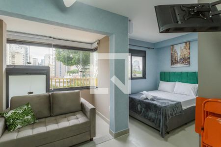 Studio de kitnet/studio para alugar com 1 quarto, 27m² em Vila Olímpia, São Paulo