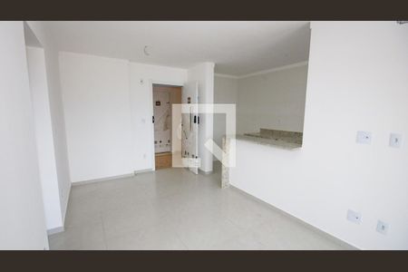 Sala de apartamento para alugar com 2 quartos, 67m² em Canto do Forte, Praia Grande
