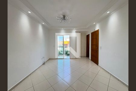 Sala de apartamento para alugar com 3 quartos, 88m² em Jardim Progresso, Santo André