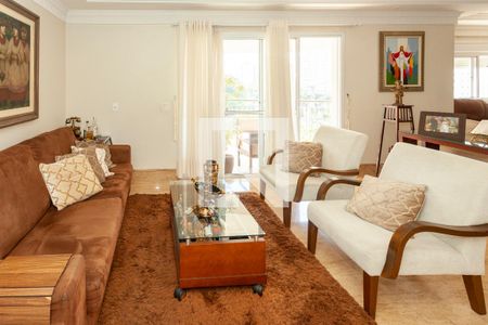 Sala de apartamento para alugar com 3 quartos, 120m² em Vila Campo Grande, São Paulo