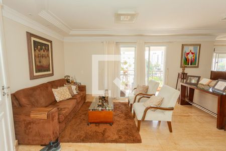 Sala de apartamento para alugar com 3 quartos, 120m² em Vila Campo Grande, São Paulo