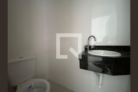 Lavabo de casa de condomínio para alugar com 2 quartos, 65m² em Sítio do Campo, Praia Grande