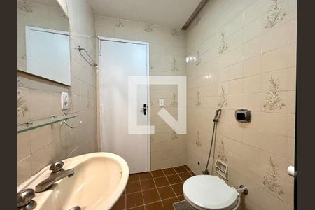 Banheiro social de apartamento à venda com 1 quarto, 61m² em Botafogo, Rio de Janeiro