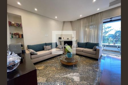 Sala de apartamento para alugar com 4 quartos, 180m² em Cidade São Francisco, São Paulo