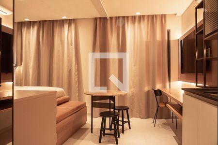 Studio de kitnet/studio para alugar com 1 quarto, 27m² em Mirandópolis, São Paulo