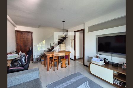 Sala  de apartamento à venda com 2 quartos, 92m² em Barra da Tijuca, Rio de Janeiro