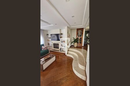 Sala de apartamento à venda com 3 quartos, 180m² em Vila Bastos, Santo André