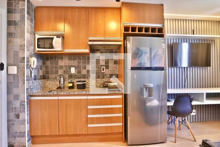 Sala/Cozinha de apartamento à venda com 2 quartos, 35m² em Brás, São Paulo