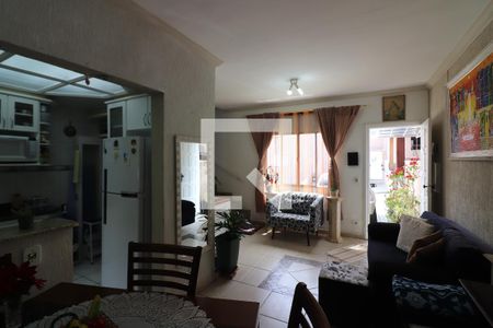Sala de casa de condomínio à venda com 2 quartos, 90m² em Vila Jerusalem, São Bernardo do Campo