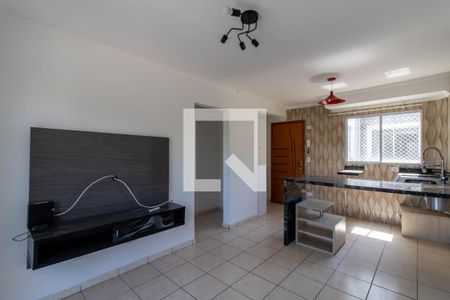 Sala de apartamento para alugar com 1 quarto, 39m² em Jardim Cocaia, Guarulhos