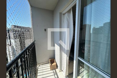 Varanda da Sala de apartamento para alugar com 2 quartos, 55m² em Vila Augusta, Guarulhos