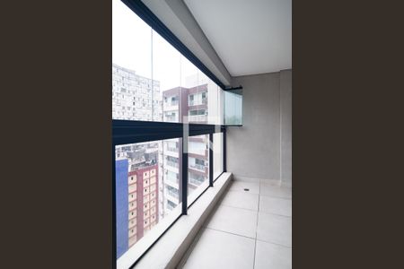 Varanda da Sala de apartamento para alugar com 1 quarto, 35m² em Bela Vista, São Paulo