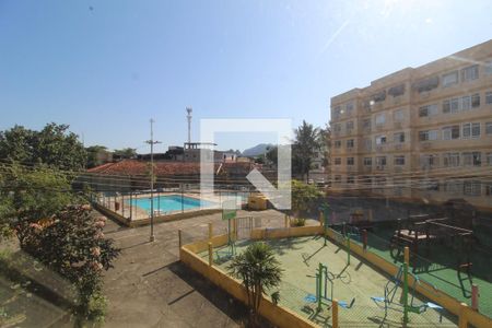 Quarto 1 - Vista de apartamento à venda com 2 quartos, 80m² em Taquara, Rio de Janeiro