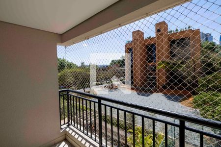 Varanda da Sala de apartamento para alugar com 2 quartos, 62m² em Alphaville Empresarial, Barueri