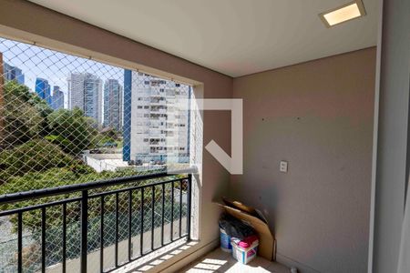 Varanda da Sala de apartamento para alugar com 2 quartos, 62m² em Alphaville Empresarial, Barueri