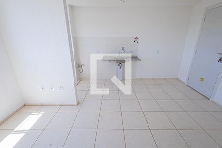 Sala/Cozinha de apartamento para alugar com 2 quartos, 49m² em Mantiqueira, Belo Horizonte