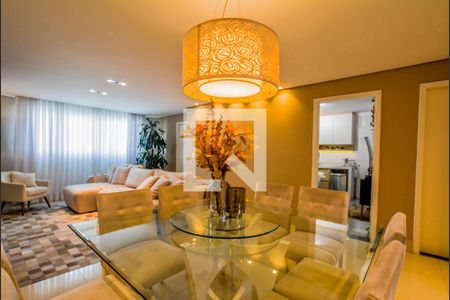 Sala de Jantar de casa à venda com 2 quartos, 131m² em Vila Scarpelli, Santo André