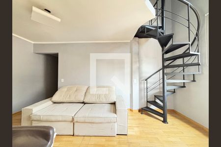 Sala de apartamento para alugar com 1 quarto, 49m² em Vila Olímpia, São Paulo