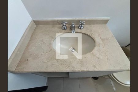 Banheiro da Suíte de apartamento para alugar com 1 quarto, 49m² em Vila Olímpia, São Paulo